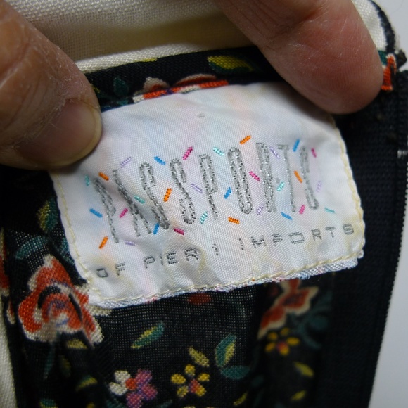 VTG Passports of Pier 1 Imports floral print dress - Picture 8 of 8